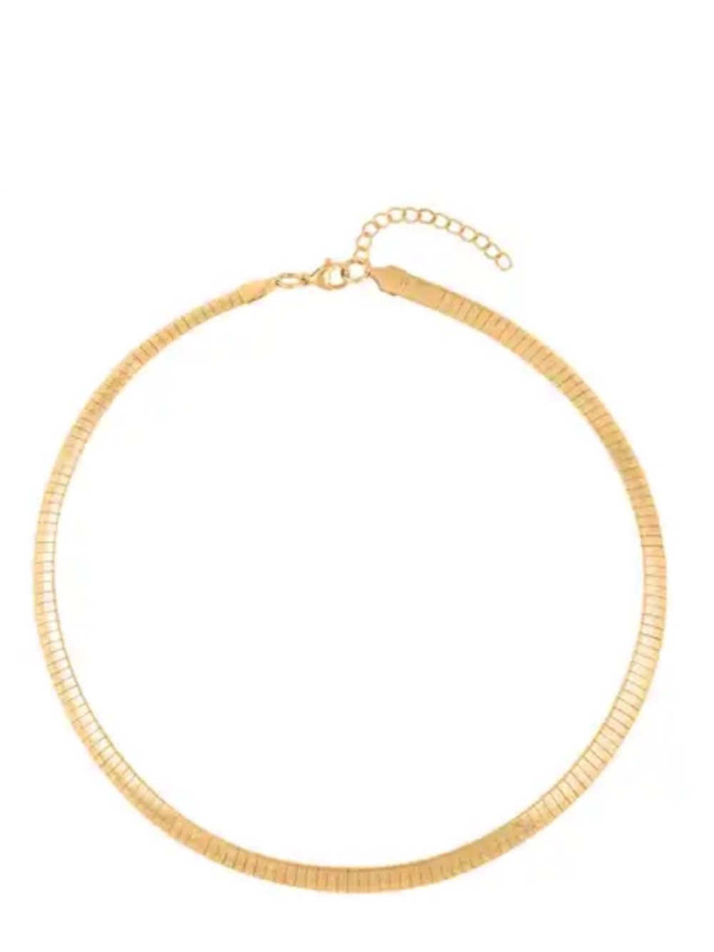 Omega Chain Necklace (18-20 Inches) in ION Plated YG Stainless Steel